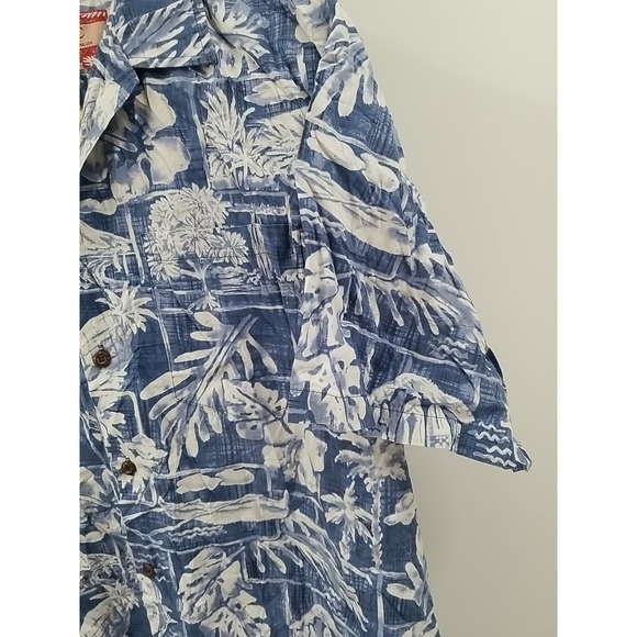 RJC Hawaiian Shirt Mens Short Sleeve‎ Button Up Floral XL - Picture 5 of 6